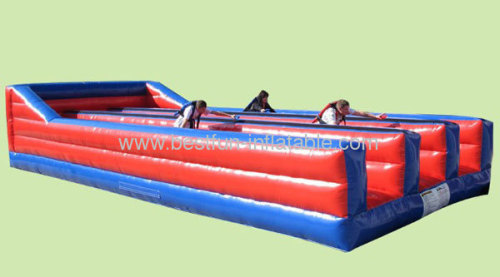 Inflatable 3 Lane Bungee Run