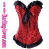 Hot Red Dragon Sexy Corset