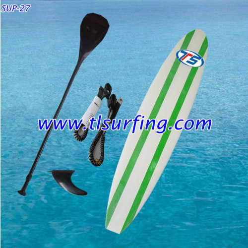 2013 New Design Bamboo Stand Up Paddle Boards/EPS Core Sup Paddle Board/Carbon fiber paddle surfboard