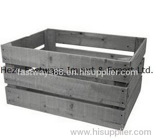 supply wooden storage crate