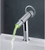 LED single hole basin faucet