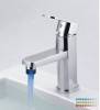 LED single hole basin faucet