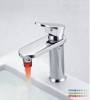 LED single hole basin faucet