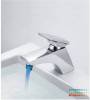 LED single hole basin faucet