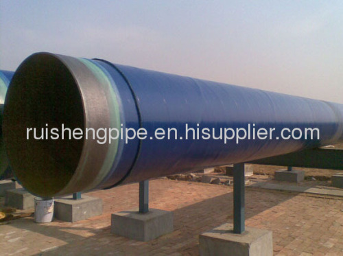 3PE SSAW Steel Pipes with OD 1000mm to 3000mm, DIN/ EN Standards