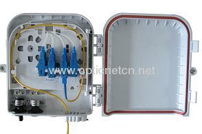 Outdoor 8 fibers MDU Multi Dwelling Unit Network Termination Box Fiber Optic Cable Box