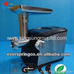 Electric stainless steel meat grinder