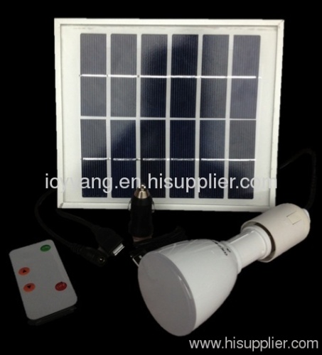 REMOTE SOLAR PANEL BULB