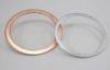 Carbon steel Copper Flat Metal Gasket With Graphite Ceramic Filler