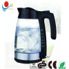Hot Sale Transparent Glass body Electric Kettle with Led 1.8 L
