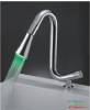 Brass LED kitchen faucet