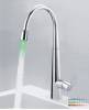 Brass LED kitchen faucet