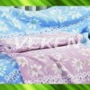 Printed bamboo fiber blanket