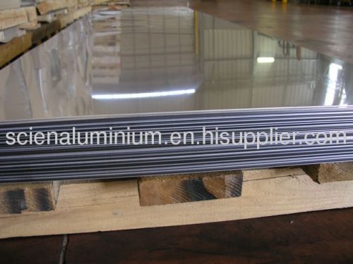 thick plain aluminium sheet