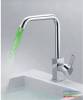 Brass LED kitchen faucet