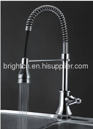 LED kitchen spring faucet