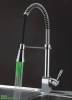 LED kitchen spring faucet