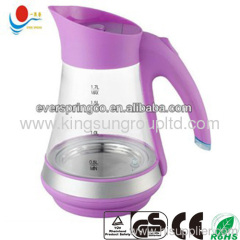 1.8L glass water kettle, 360 degree rotation good price