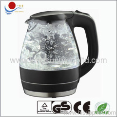 1.5L Electric kettle with glass body High quality CE ROHS GS LFGB