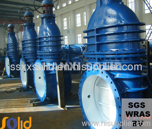 ductile iron big size gate valve