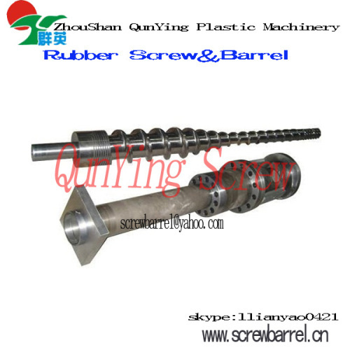 rubber cable screw barrel