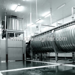 Abattoir equipment spiral chiller