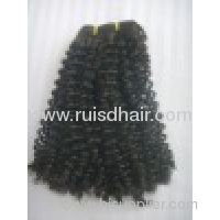 Kinky curly hair weaves