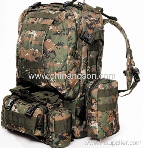 Stylish solar energy outdoor sports bag for army
