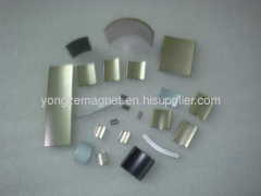 Rare earth neodymium servomotor magnet