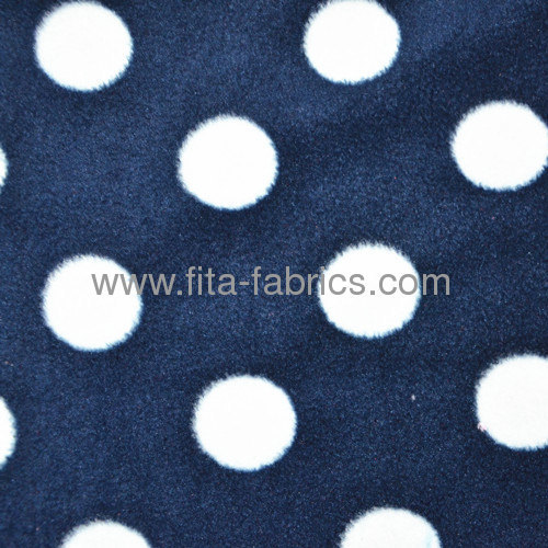 Print polar fleece fabric Soft warm