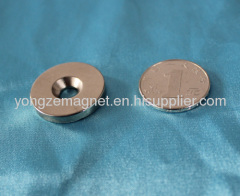 Countersank Neodymium Ring Magnet