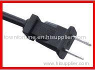 NEMA 1-15P plug with cords