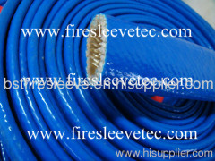 high temperature silicone coated fiberglass Protective Wire Sleeving