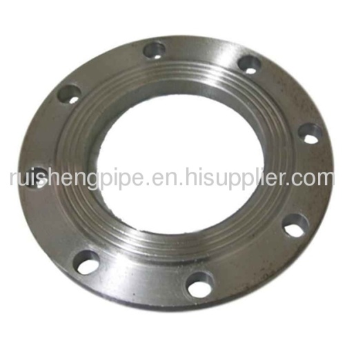 Plate flange with carbon/alloy/stainless steel.