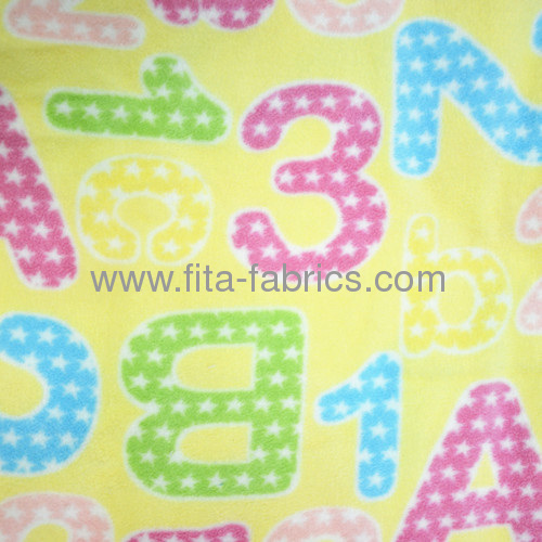 Good printed Polyester Micro polar fleece supplying