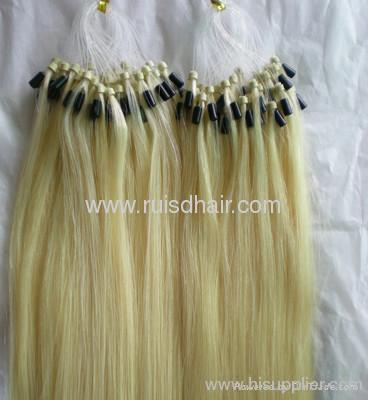Silicon micro ring hair extension