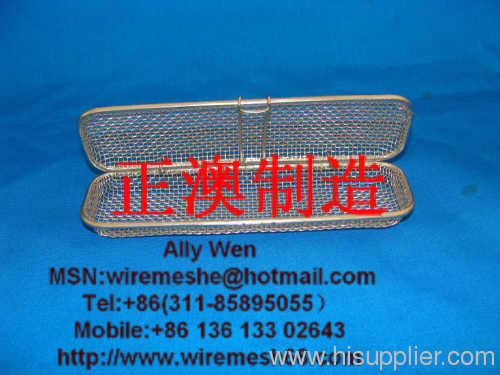metal wire mesh basket with handle ,metal wire mesh basket hanging,