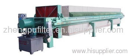 Filter press zhengpu dibo filter press series 1500