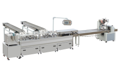 Double Line Sandwich Machine Connect with Packing Machine