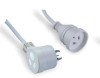 Piggyback extension cords with SAA