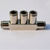 Union Five Way Brass Push in Fittings N.P