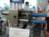 Double piston screen changer for compounding/fiber/resins/semi-finished/recycling