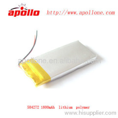 good rechargeable lithium battery cell 6.0*14*30mm 3.7v 200mAh