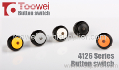 waterproof self-locking button switch with LED