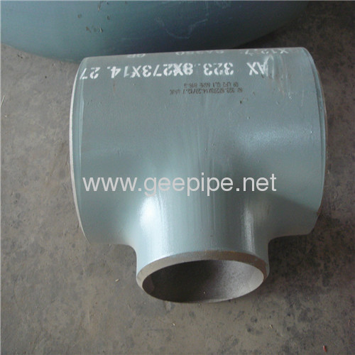 astm a420 wpl6 seamless reducing tee