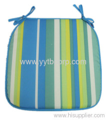 stripe polyester pongee seat cushion