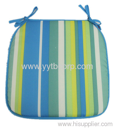 stripe polyester pongee seat cushion