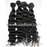 Brazilian machine weft hair