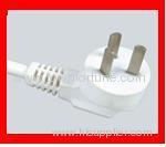 3pin plug with cords for China