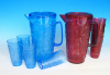 Plastic Pitcher Set in Novelty Design